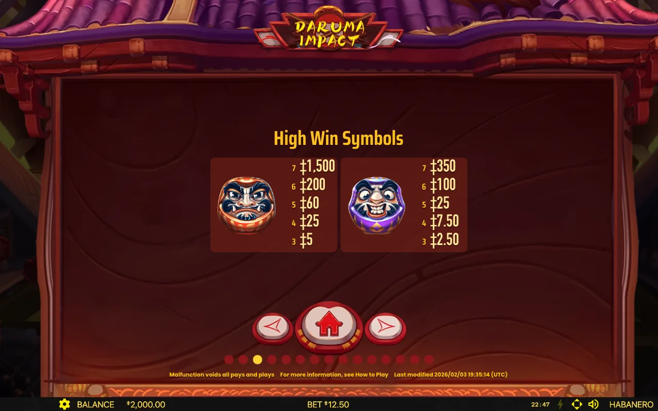 Game rules, page 5 — Daruma Impact