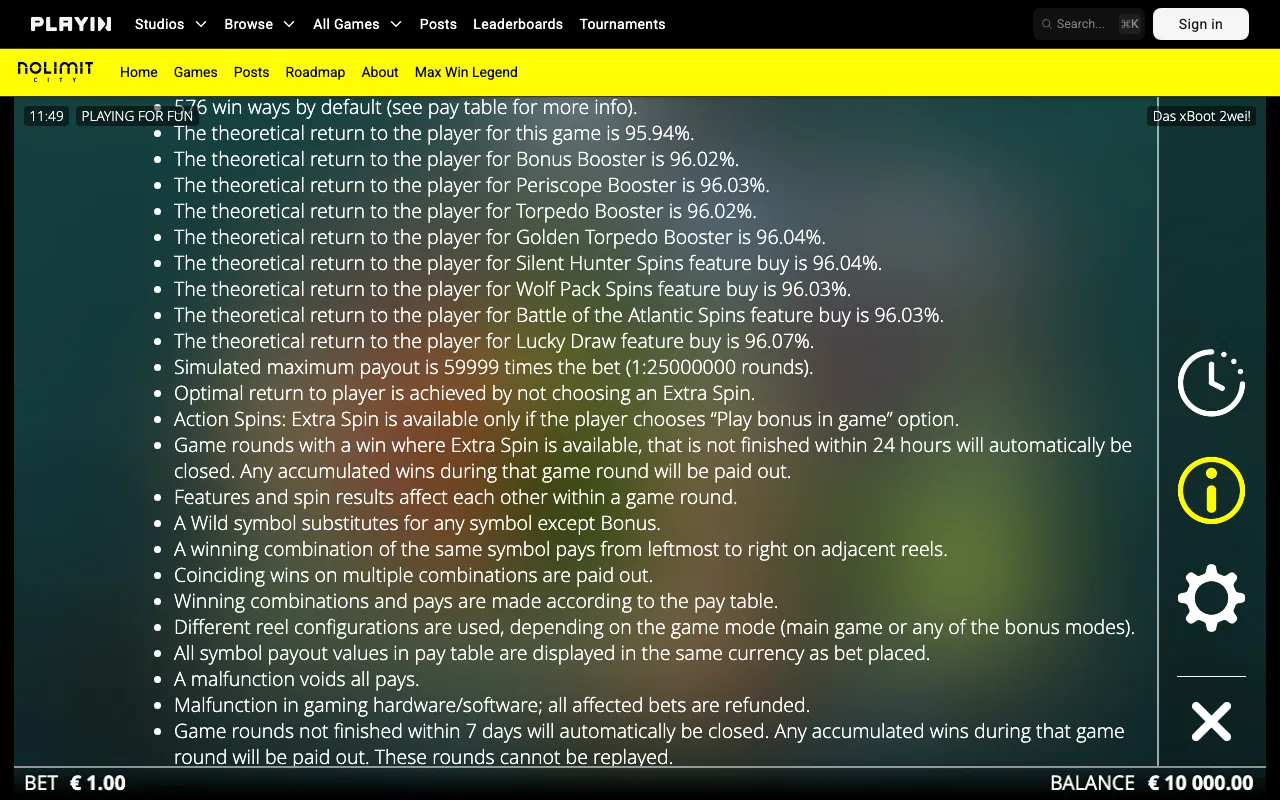 Game rules, page 3 — Das xBoot 2wei!