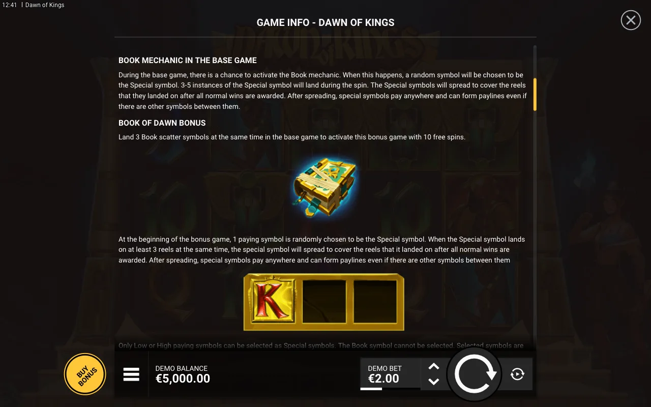 Game rules, page 2 — Dawn of Kings