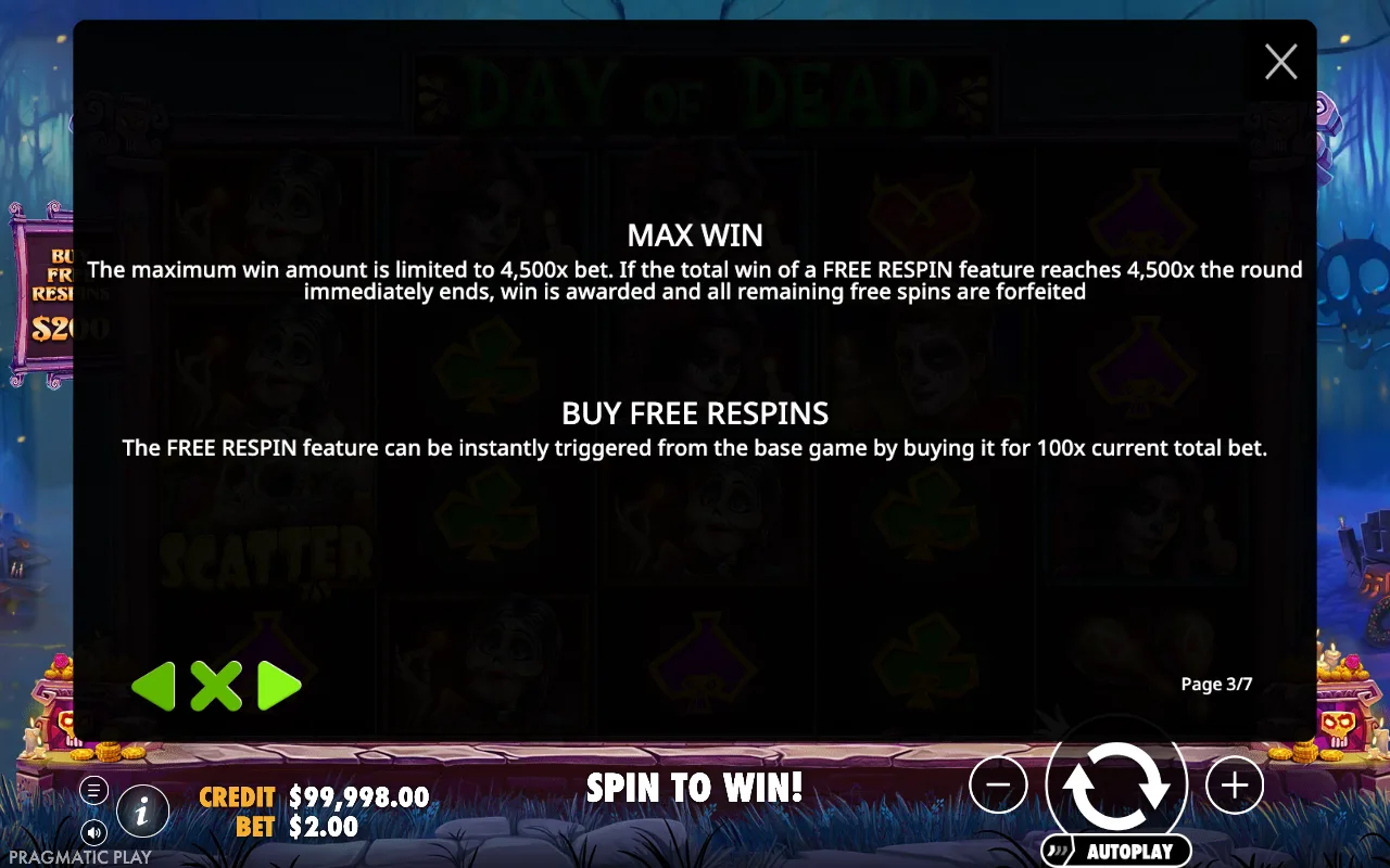 Max win — Day of Dead