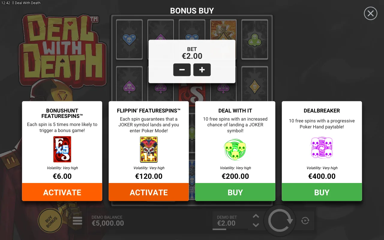 Buying the feature — Deal With Death