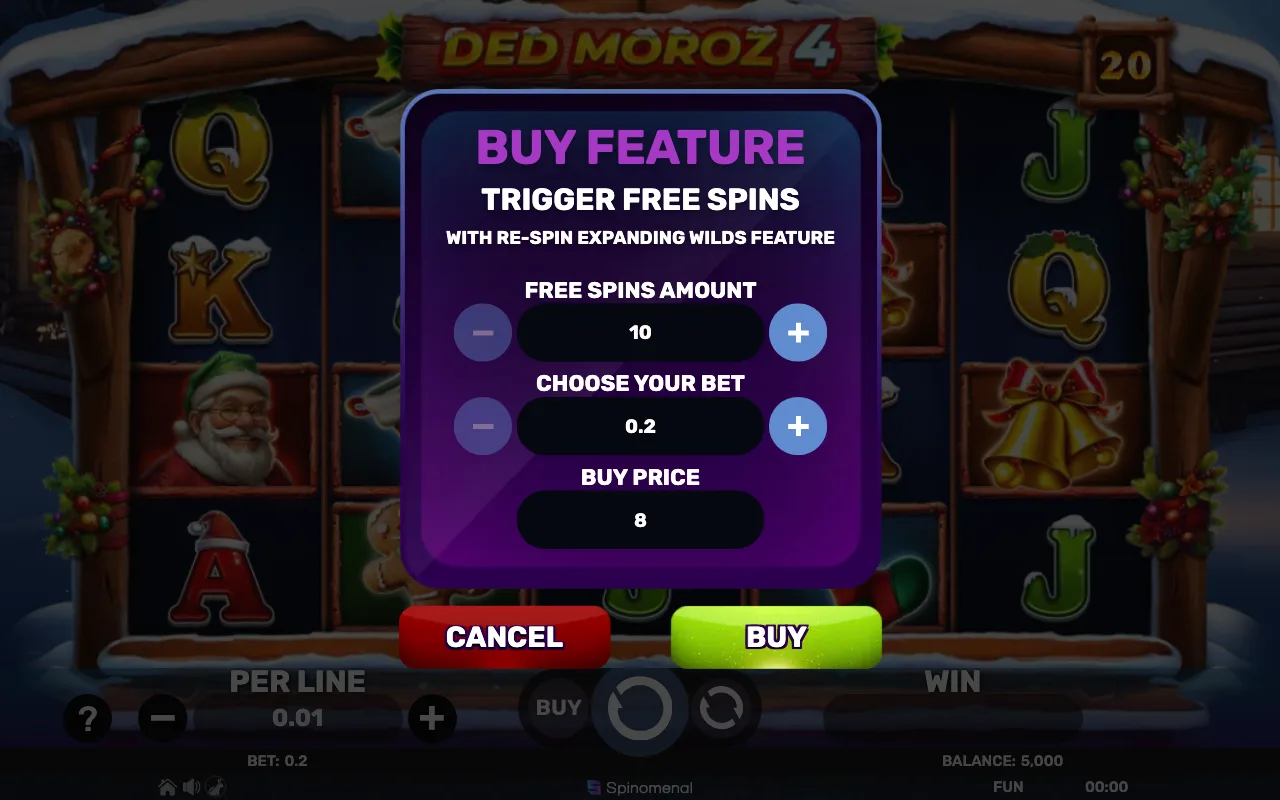 Buying the feature — Ded Moroz 4