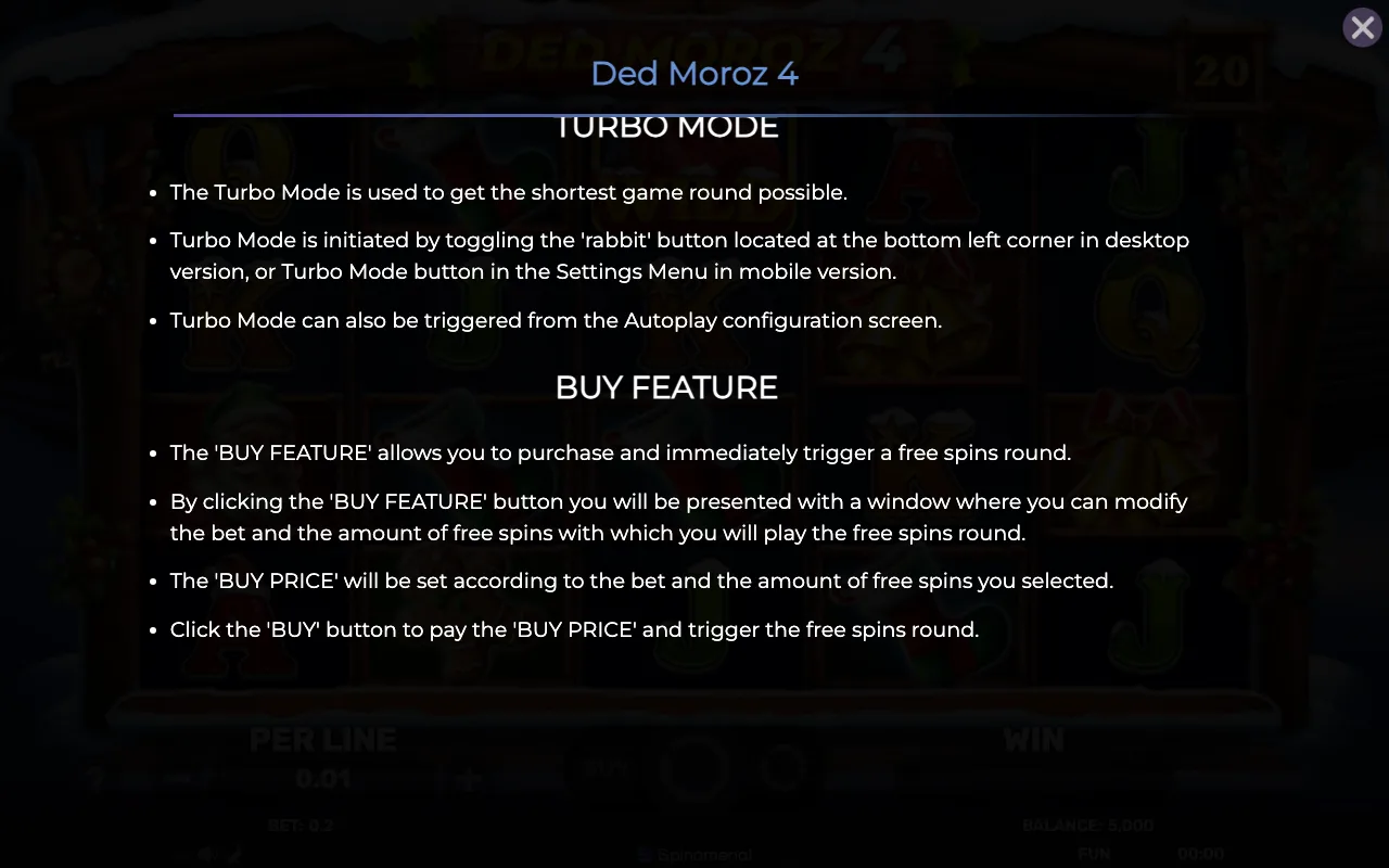 Game rules, page 8 — Ded Moroz 4