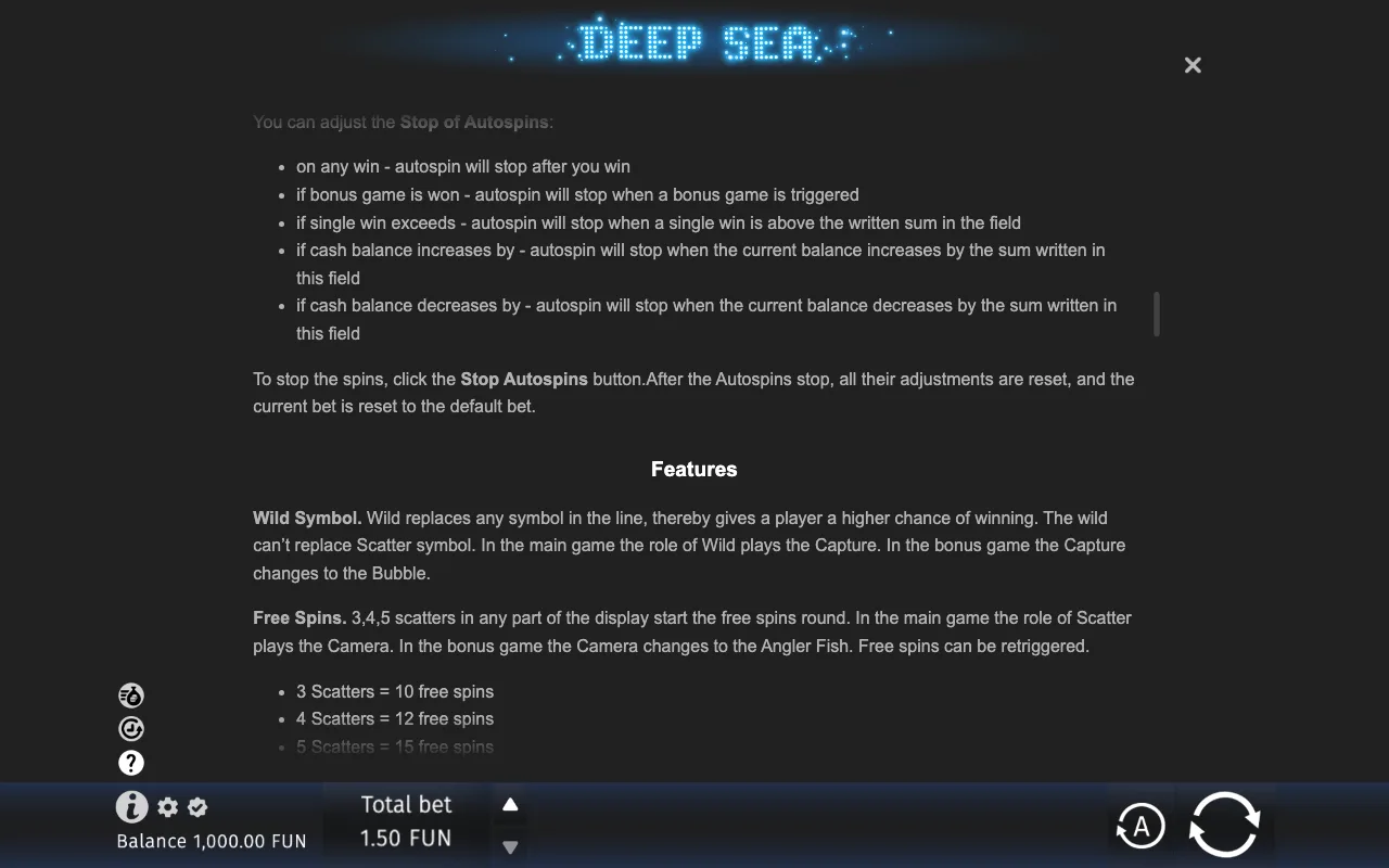 Game rules, page 7 — Deep Sea