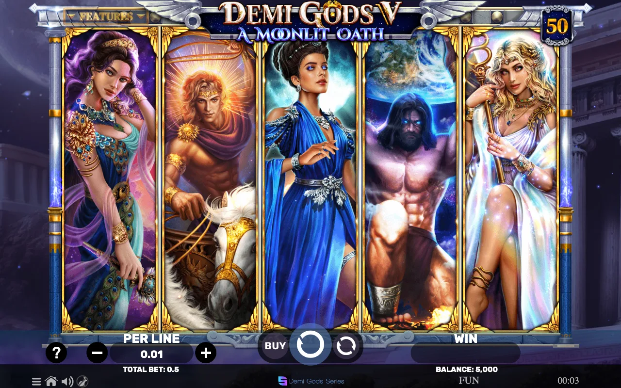 The base game — Demi Gods v a Moonlit Oath