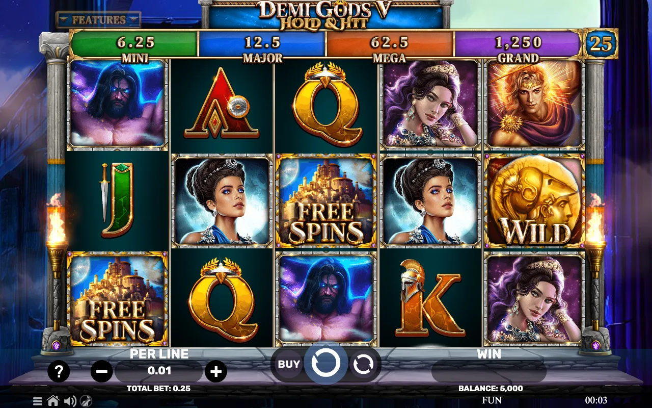The base game — Demi Gods v Hold Hit