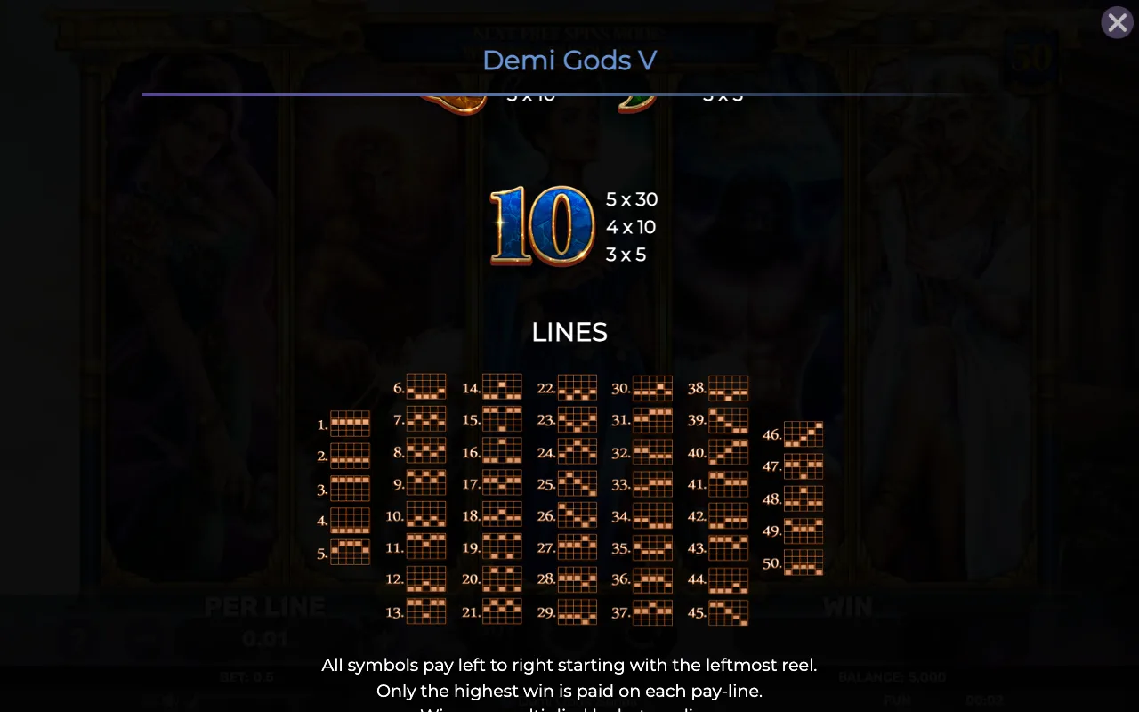 Lines — Demi Gods v