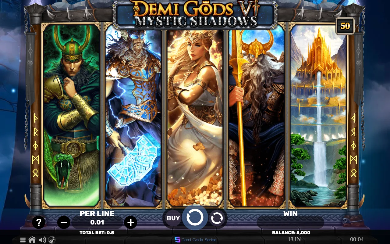 The base game — Demi Gods vi Mystic Shadows