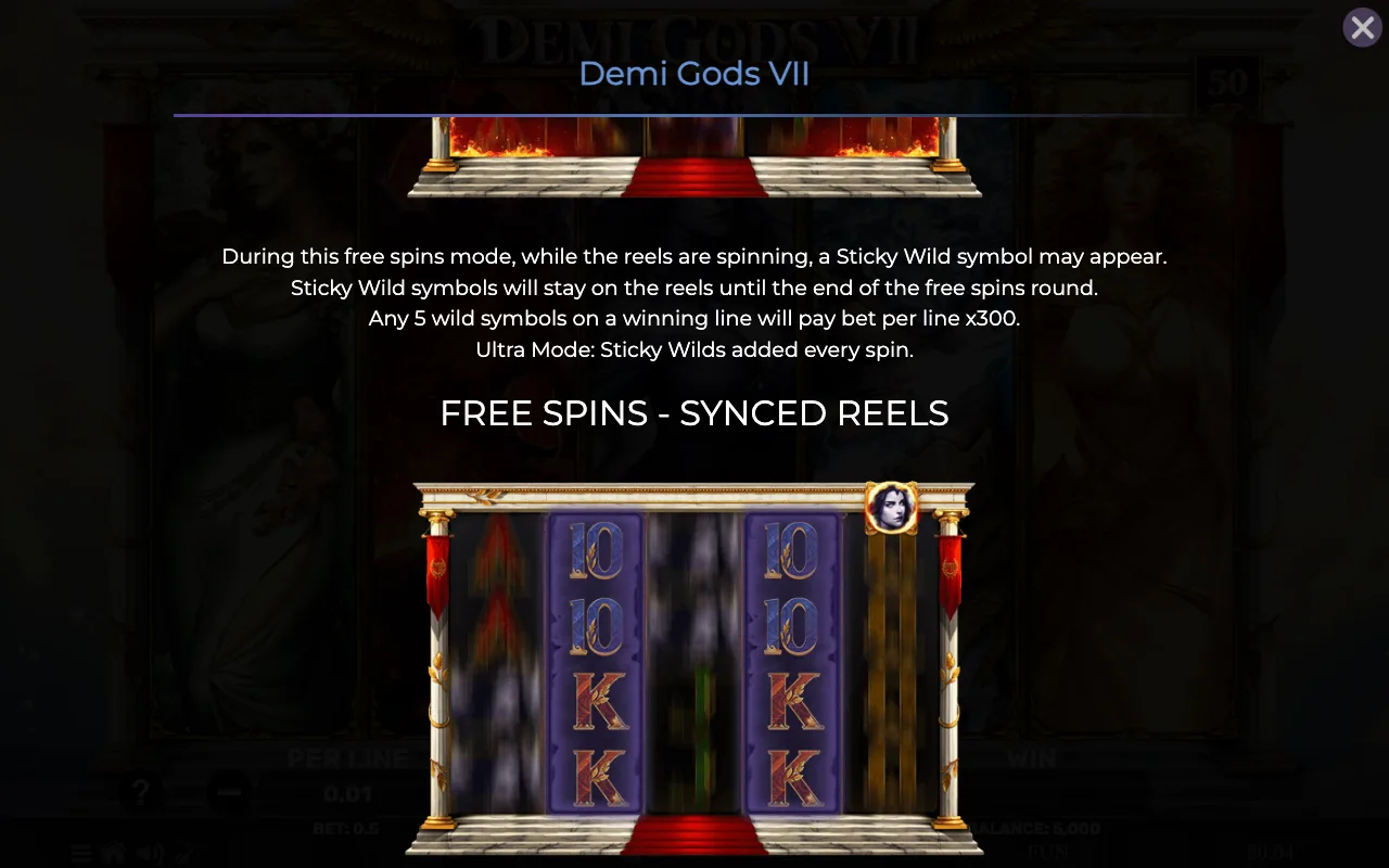 Game rules, page 3 — Demi Gods Vii