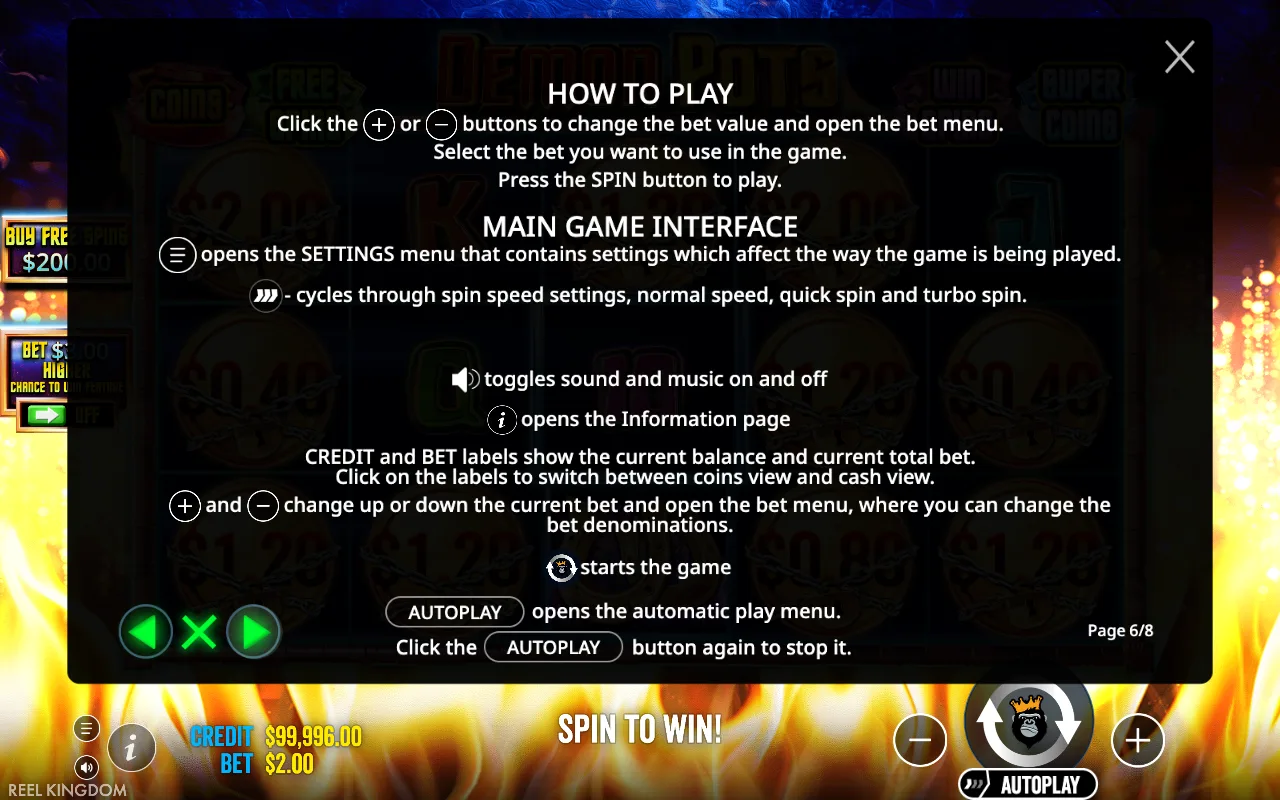 How to play — Demon Pots