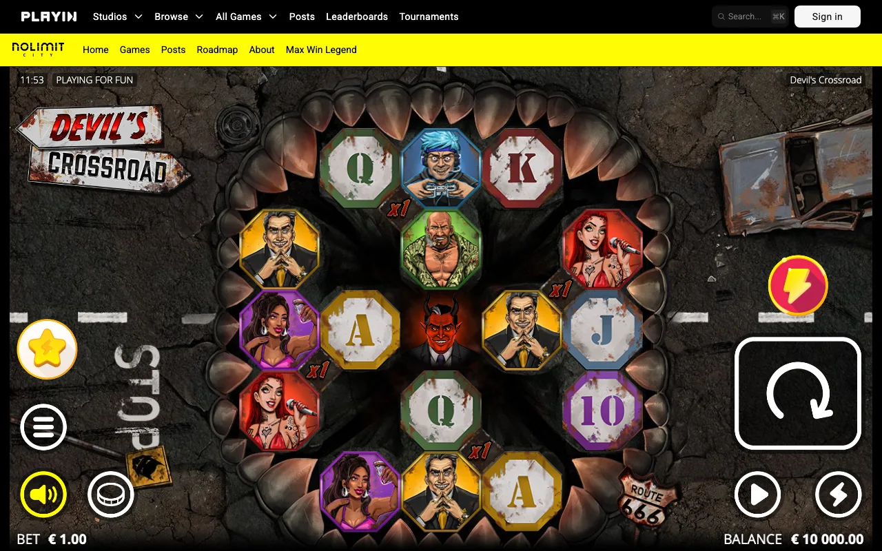 The base game — Devil's Crossroad