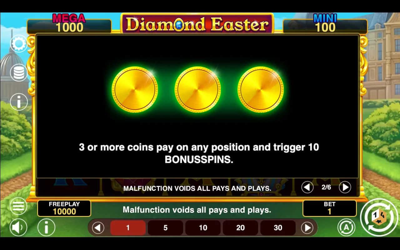 Game rules, page 2 — Diamond Easter