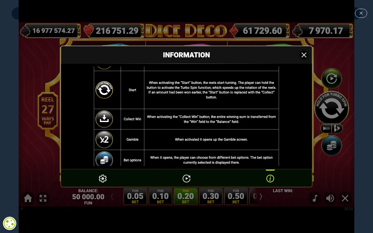 Game rules, page 5 — Dice Deco