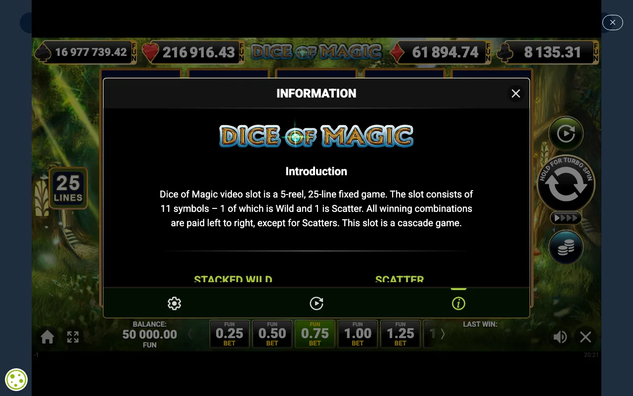 Game rules, page 1 — Dice of Magic