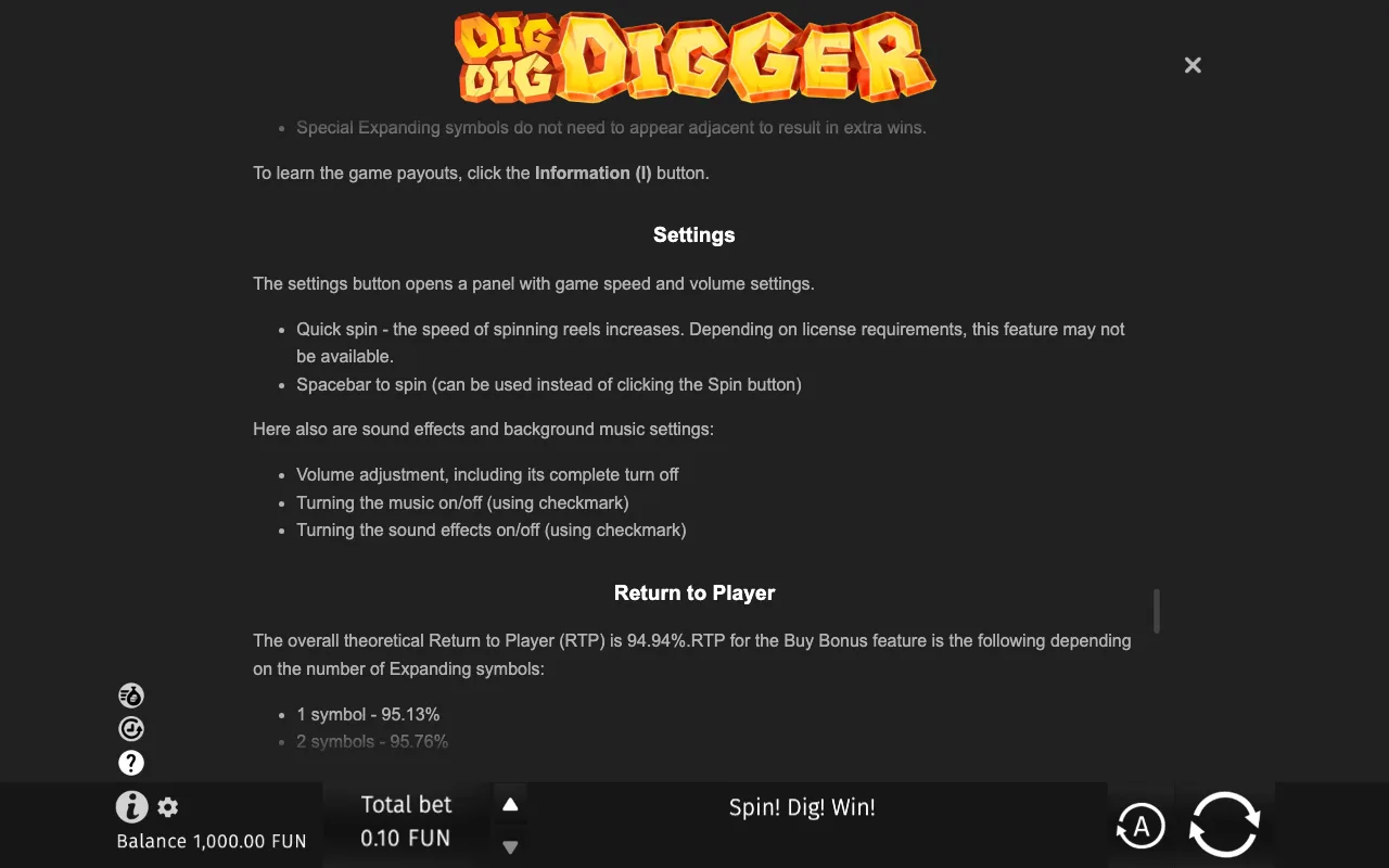 Game rules, page 10 — Dig Dig Digger