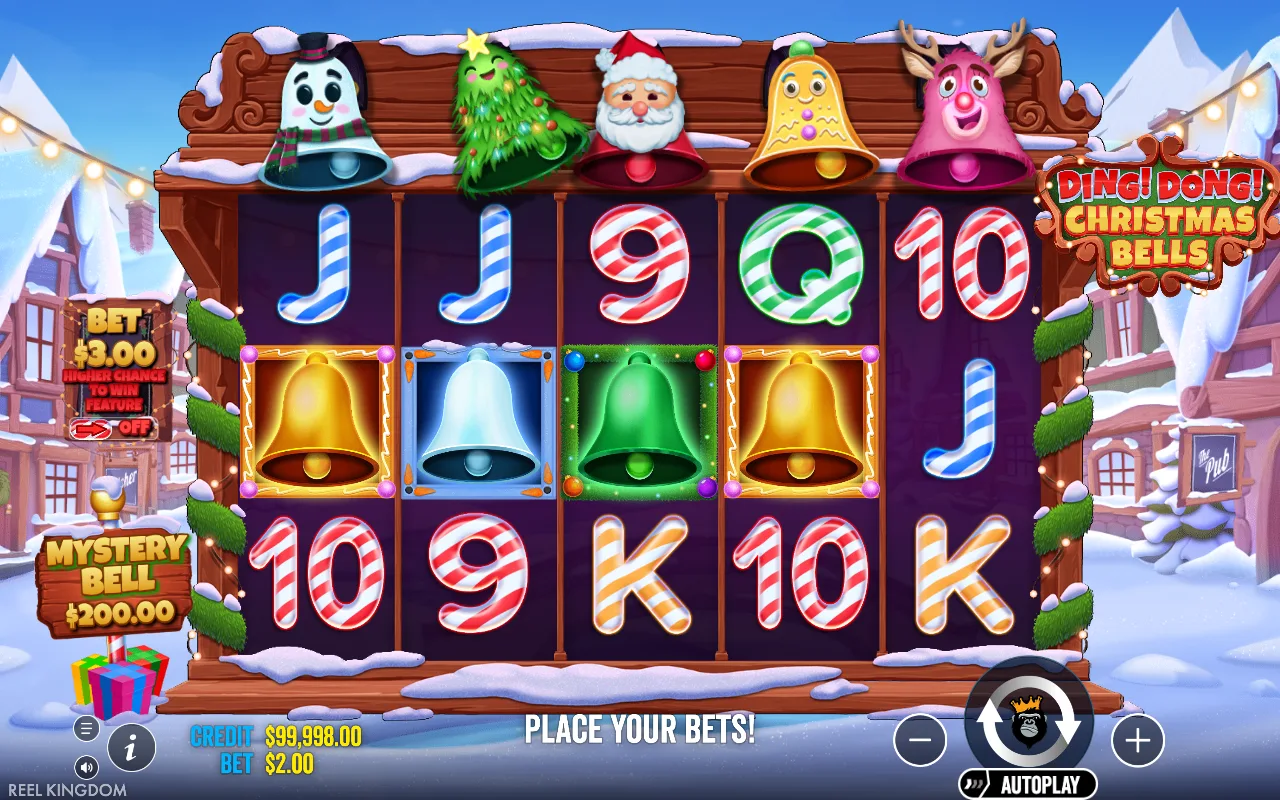 The base game — Ding Dong Christmas Bells