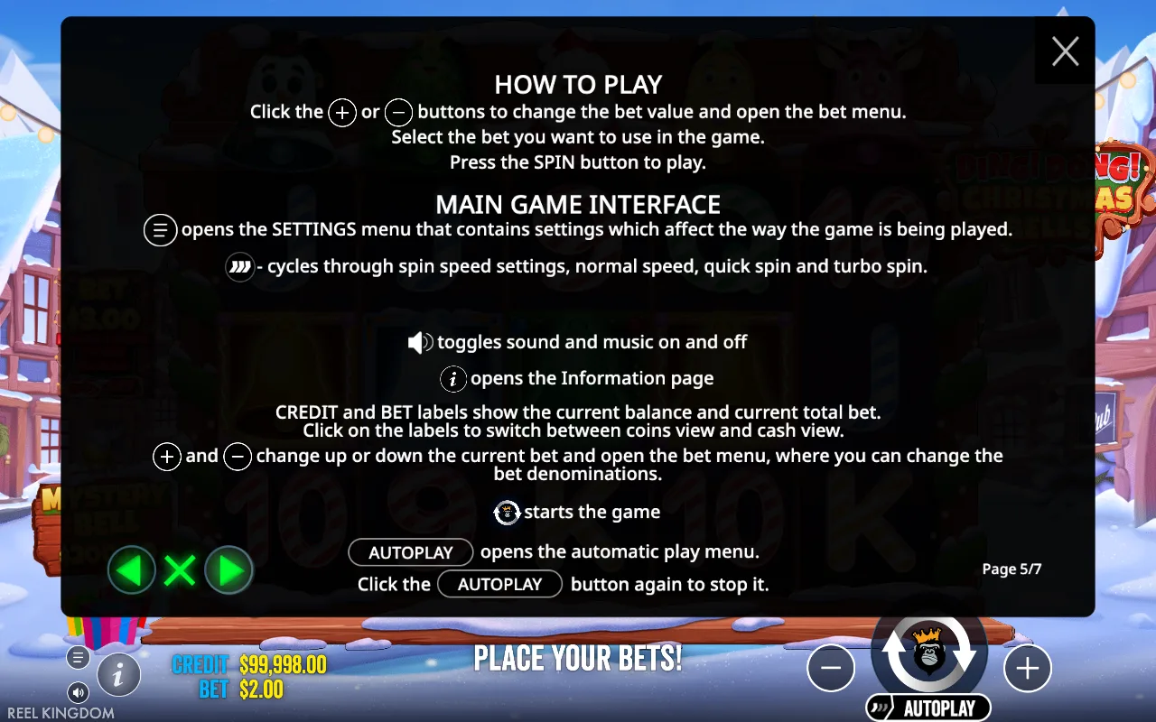 How to play — Ding Dong Christmas Bells