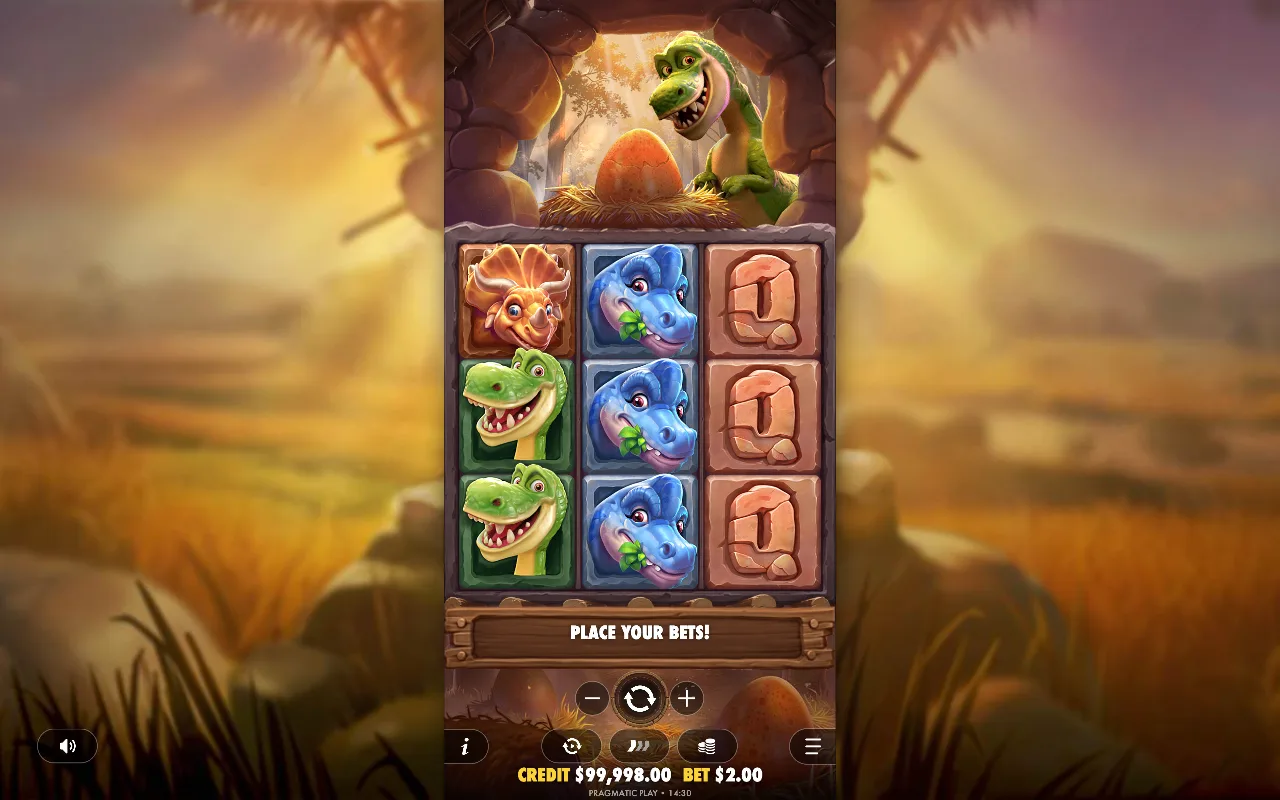 The base game — Dino Drop