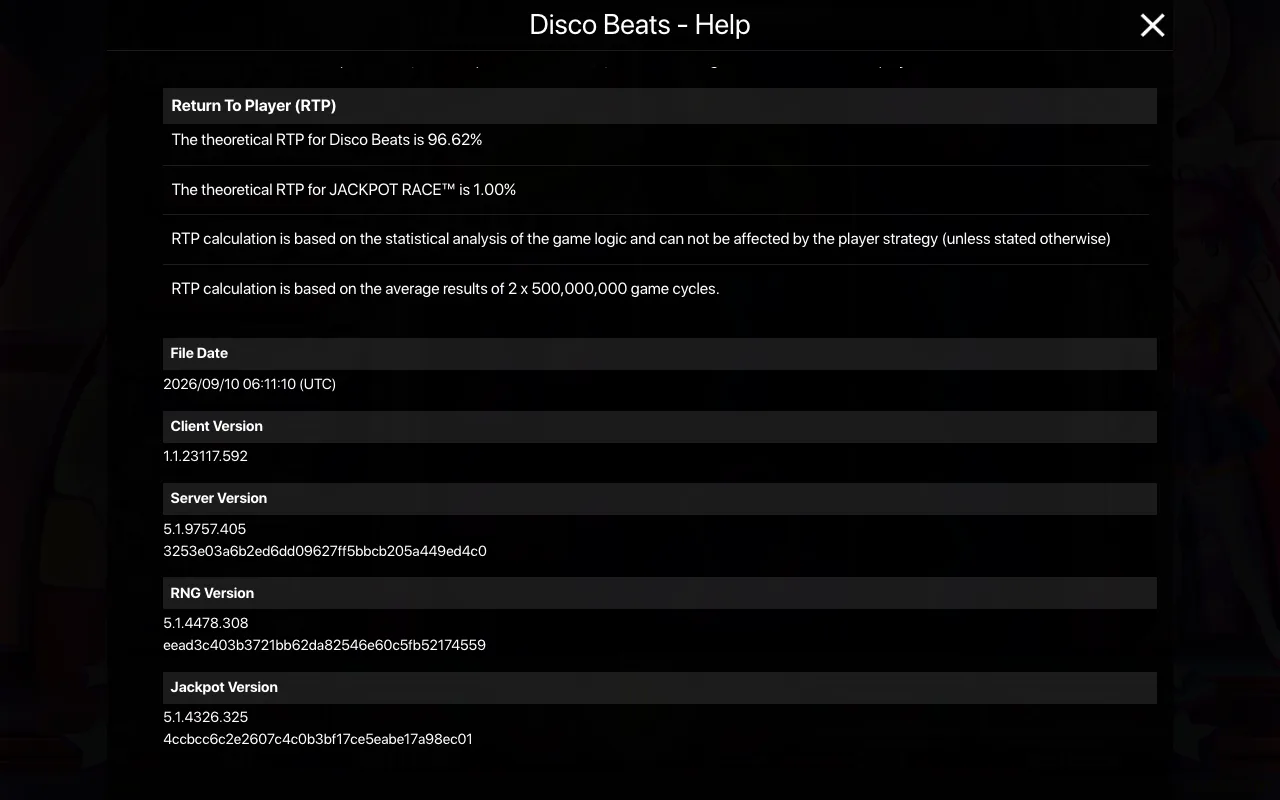Game rules, page 2 — Disco Beats