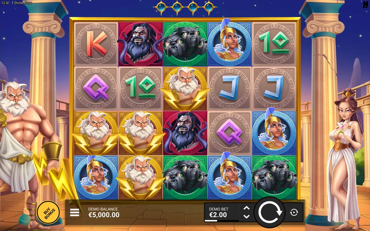 The base game — Divine Drop