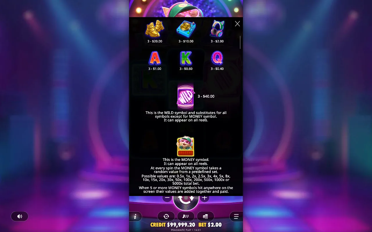 Game rules, page 2 — DJ Neko