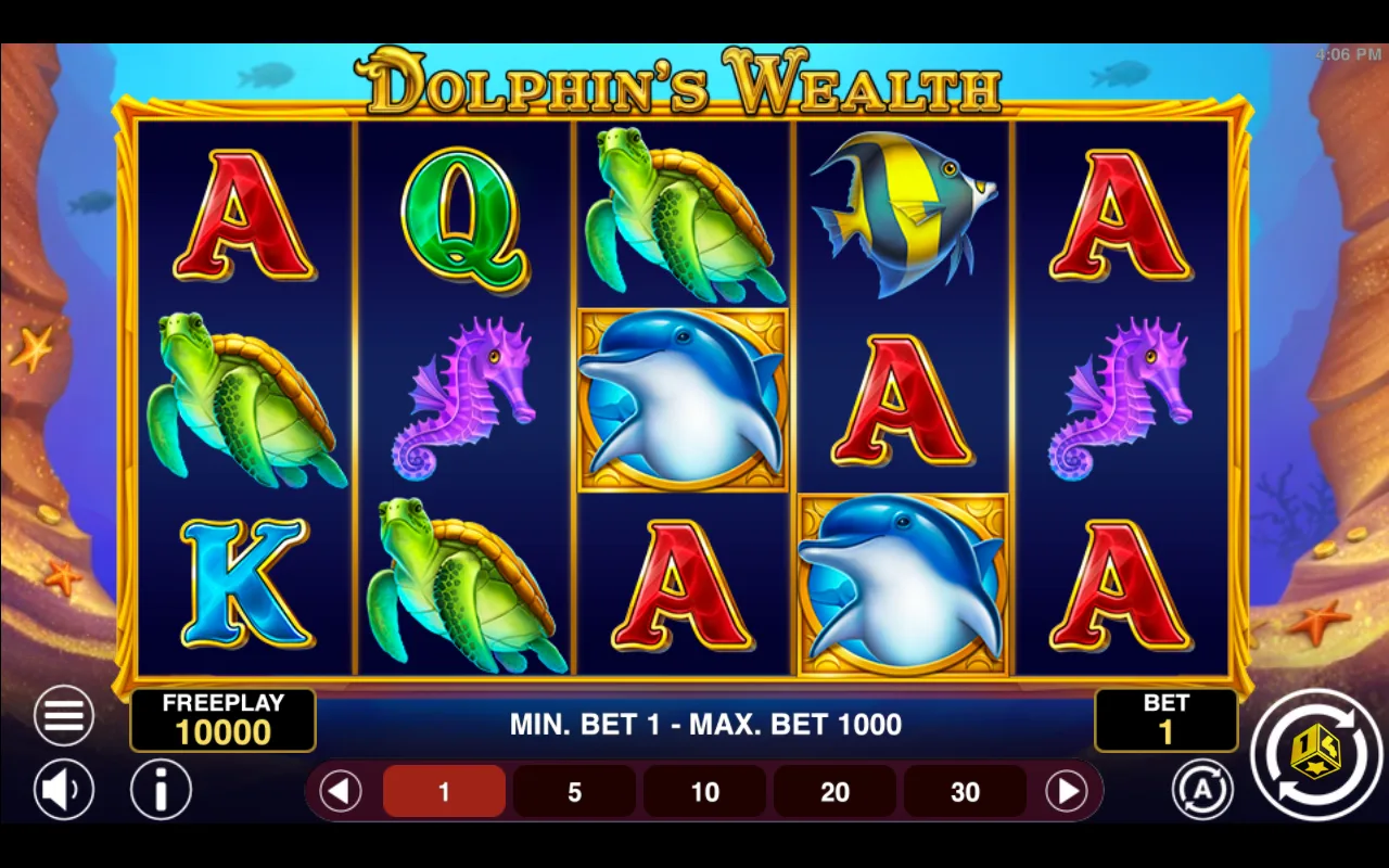 The base game — Dolphins Wealth