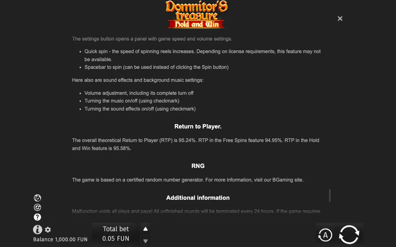 Game rules, page 10 — Domnitor's Treasure