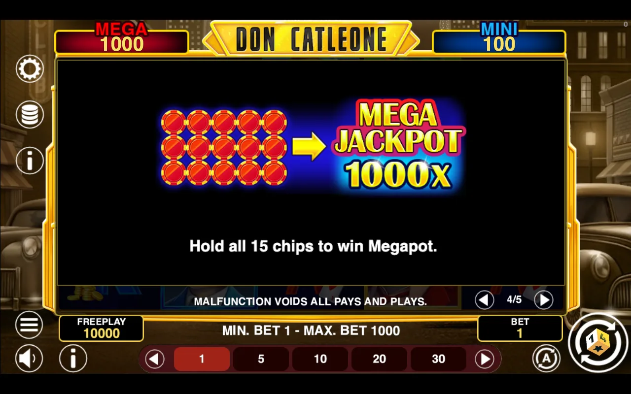 Game rules, page 4 — Don Cat Leone Hold And Win