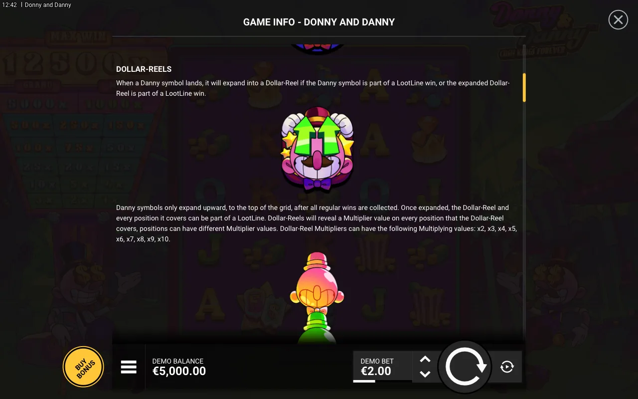 Game rules, page 2 — Donny and Danny