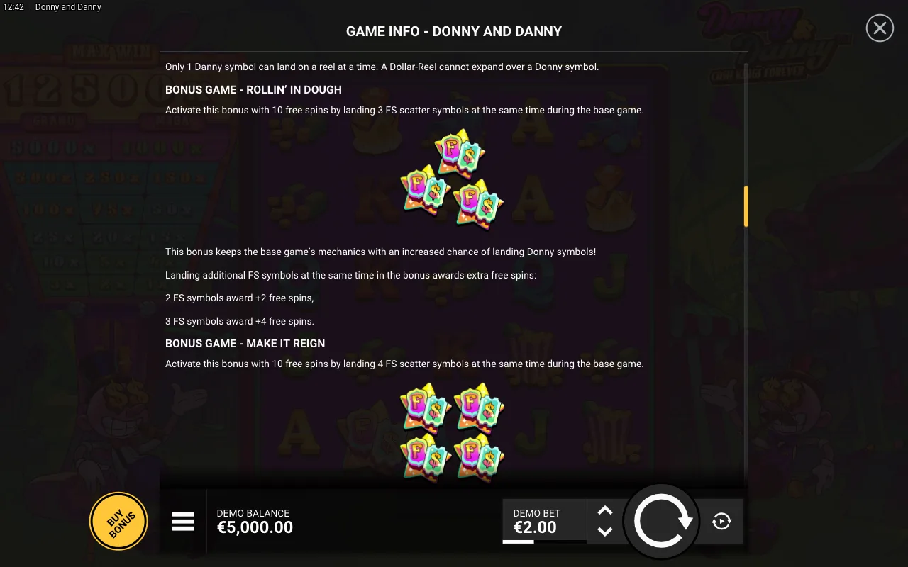 Game rules, page 4 — Donny and Danny