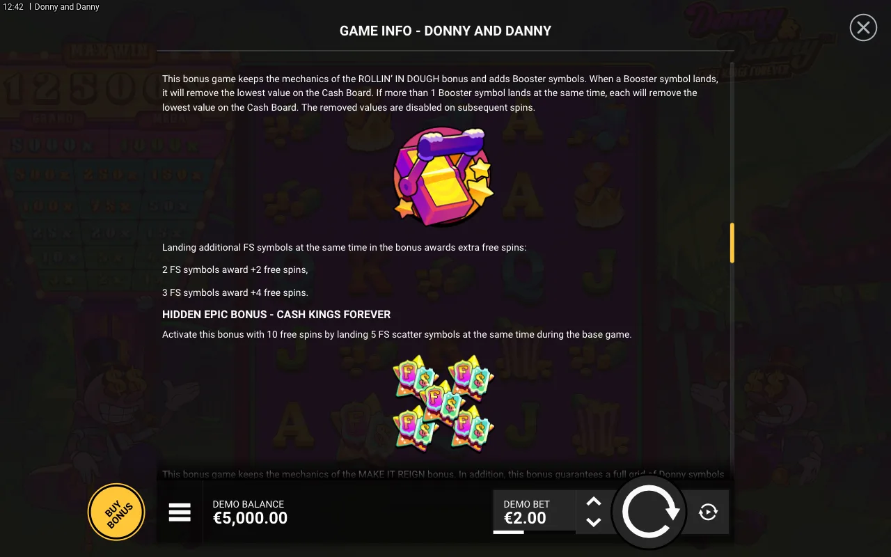 Game rules, page 5 — Donny and Danny