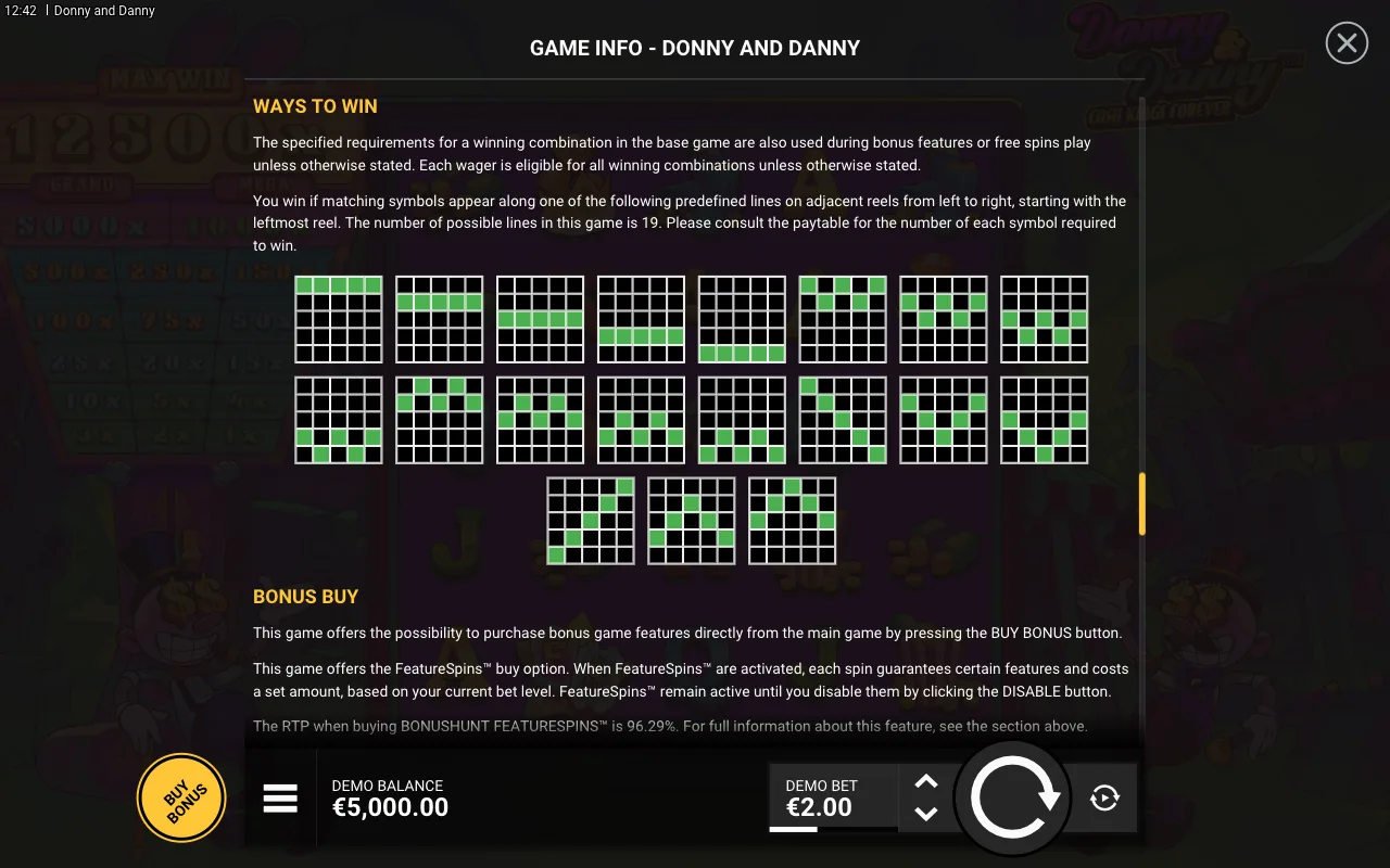 Ways to win — Donny and Danny