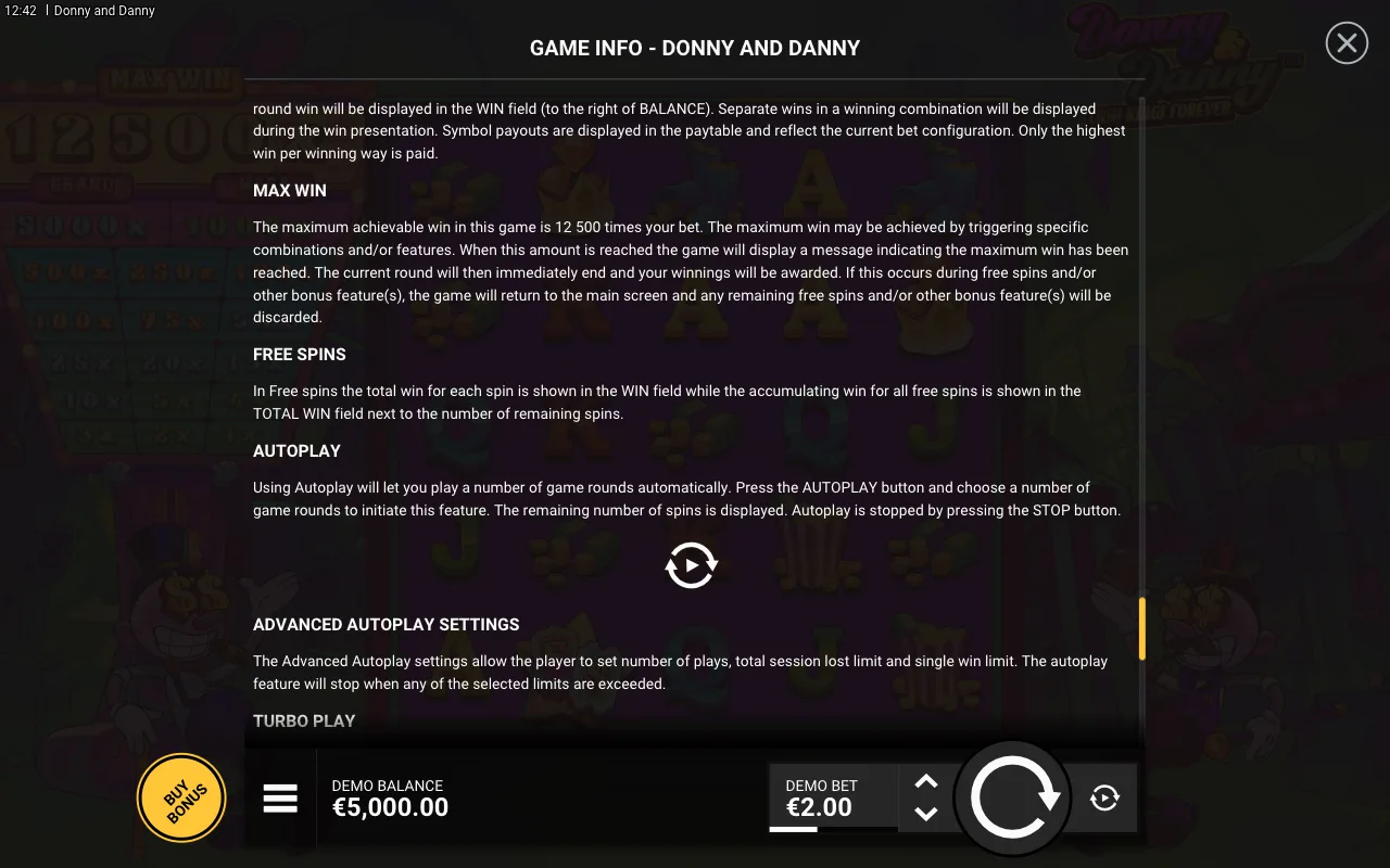 Game rules, page 9 — Donny and Danny