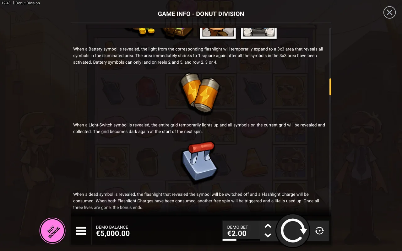 Game rules, page 4 — Donut Division