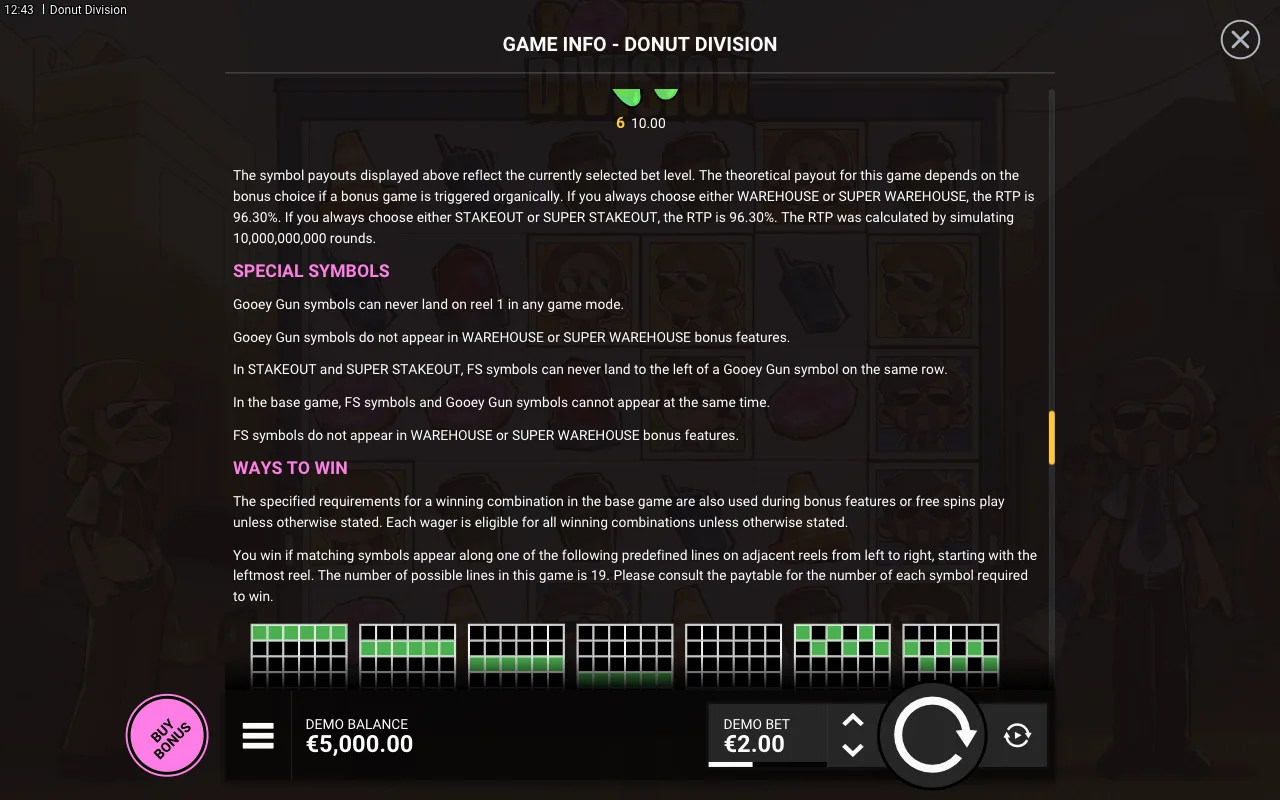 Game rules, page 7 — Donut Division