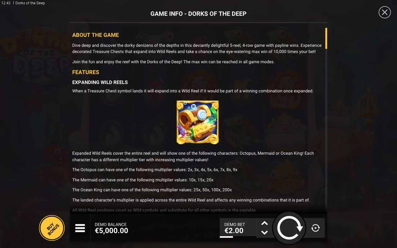 Features — Dorks of the Deep
