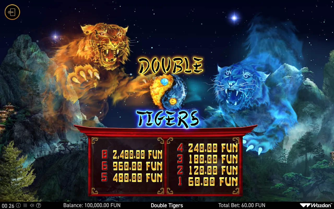 Game rules, page 1 — Double Tigers