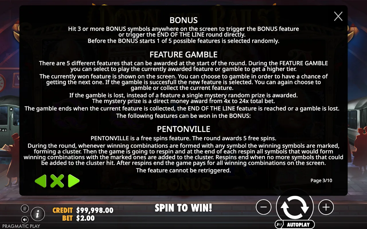 Bonus — Down the Rails