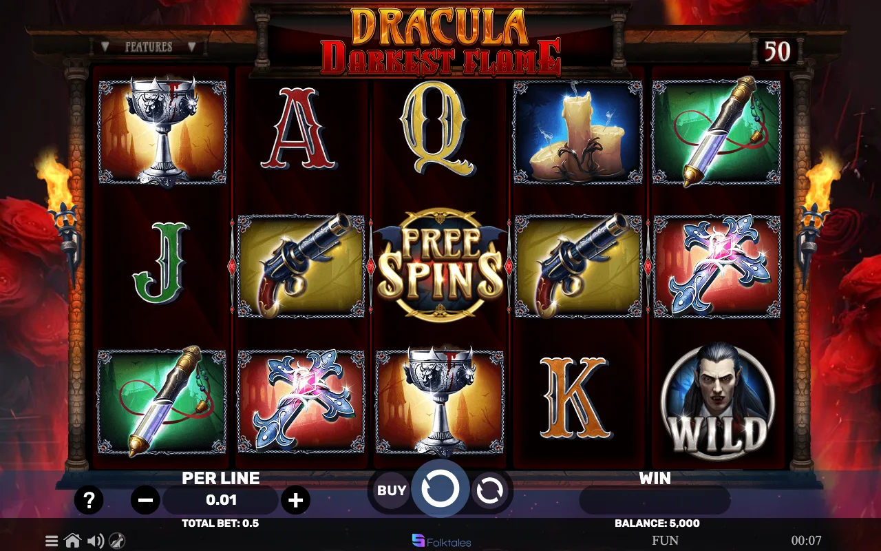 The base game — Dracula Darkest Flame