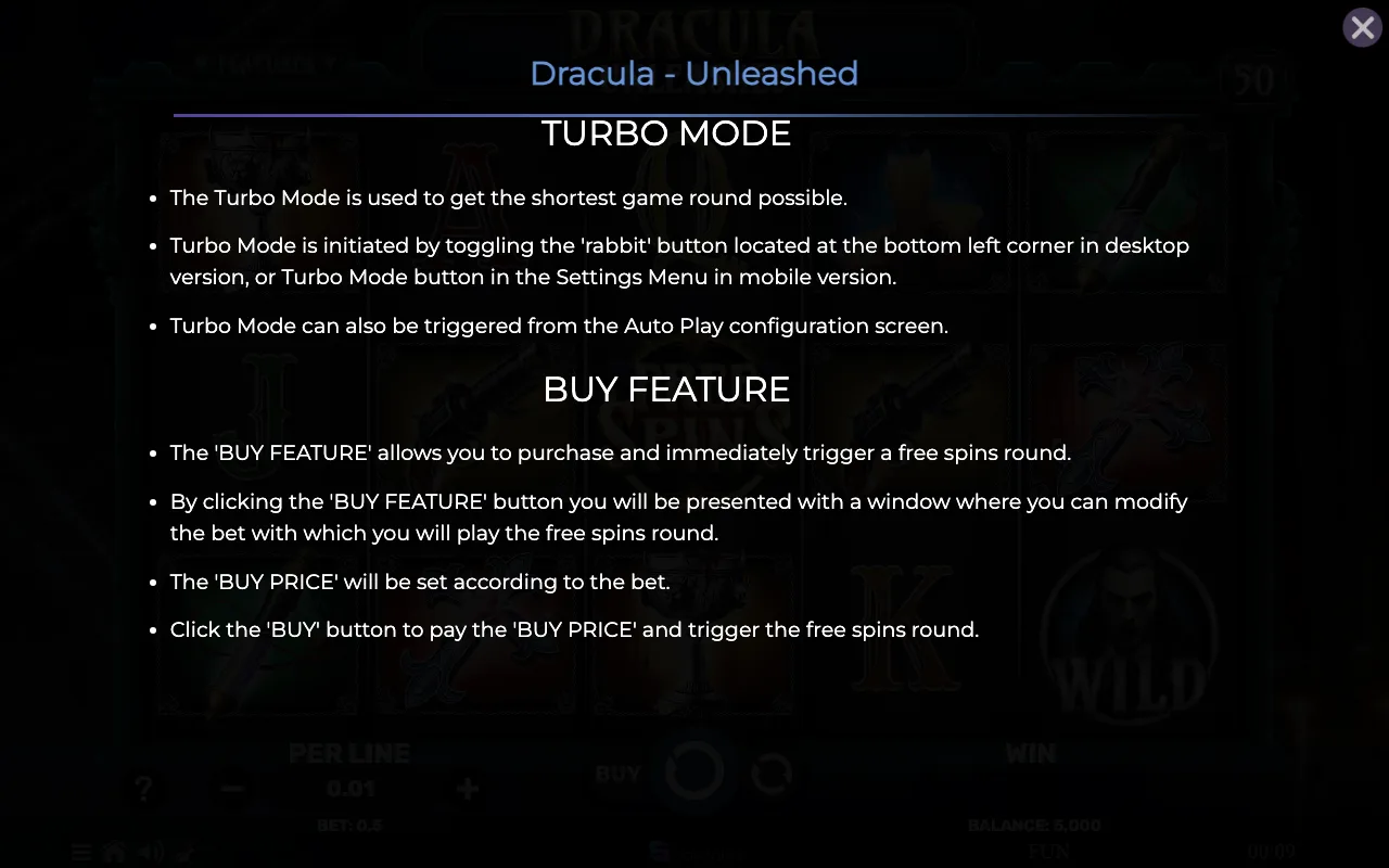 Game rules, page 8 — Dracula Unleashed