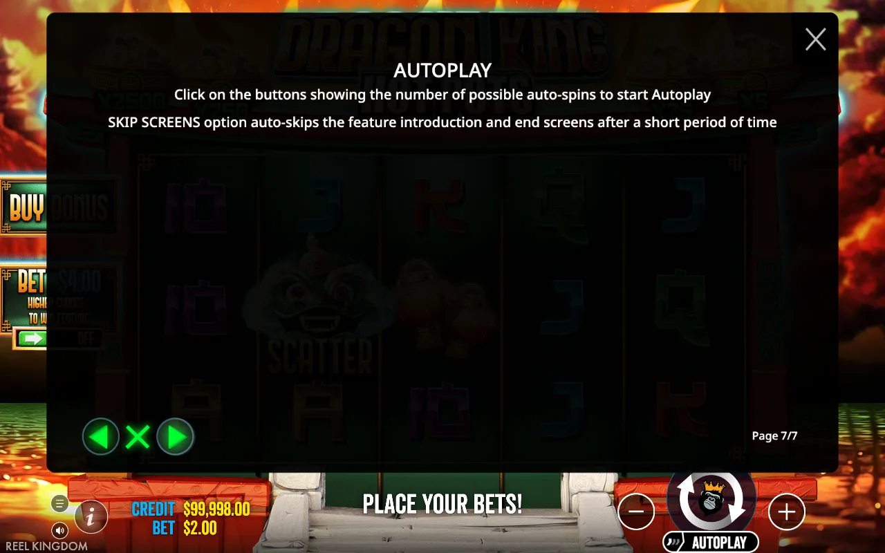 Autoplay — Dragon King Hot Pots