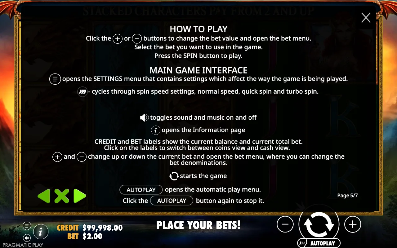 How to play — Dragon Kingdom