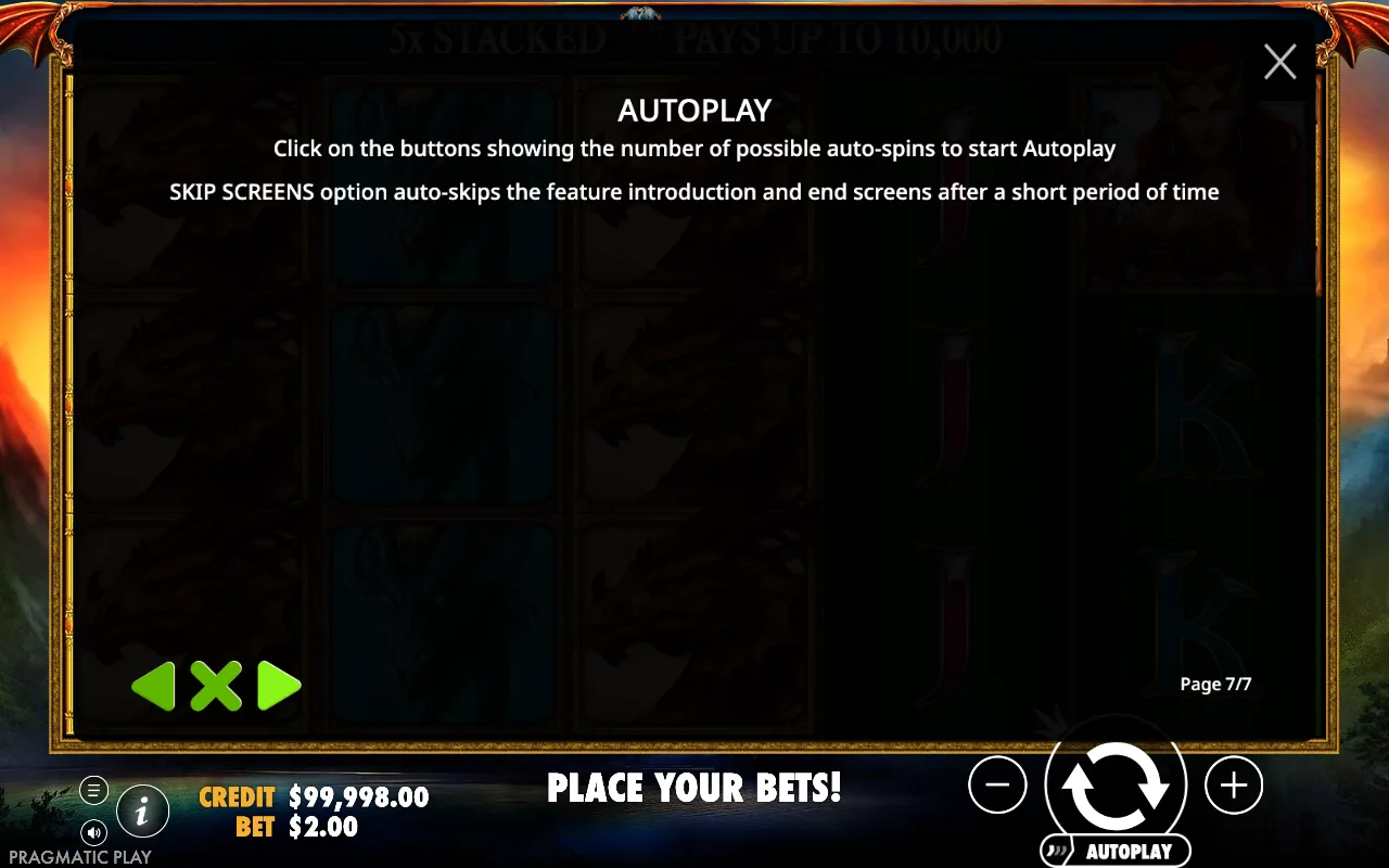 Autoplay — Dragon Kingdom