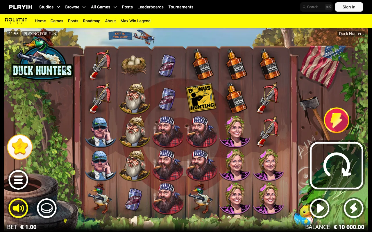 The base game — Duck Hunters