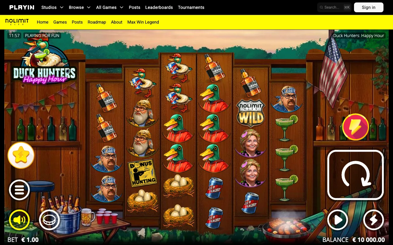 The base game — Duck Hunters: Happy Hour