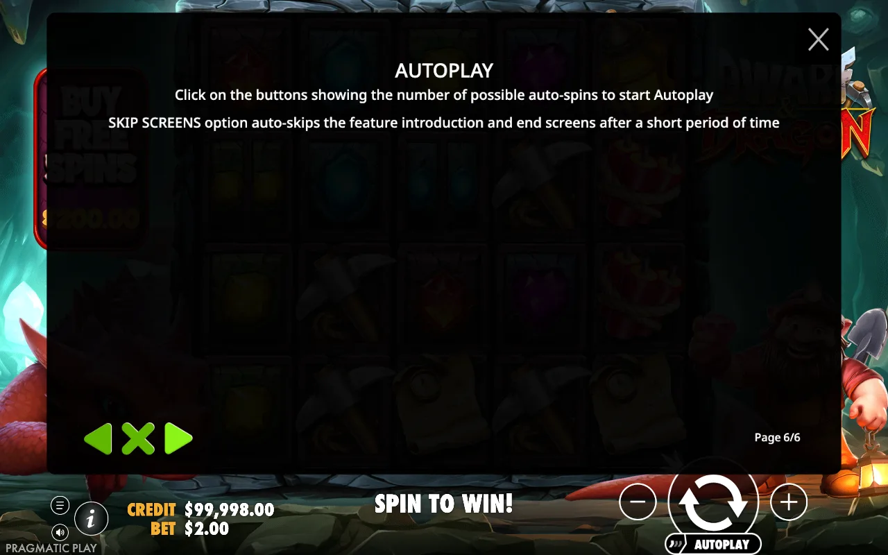 Autoplay — Dwarf Dragon
