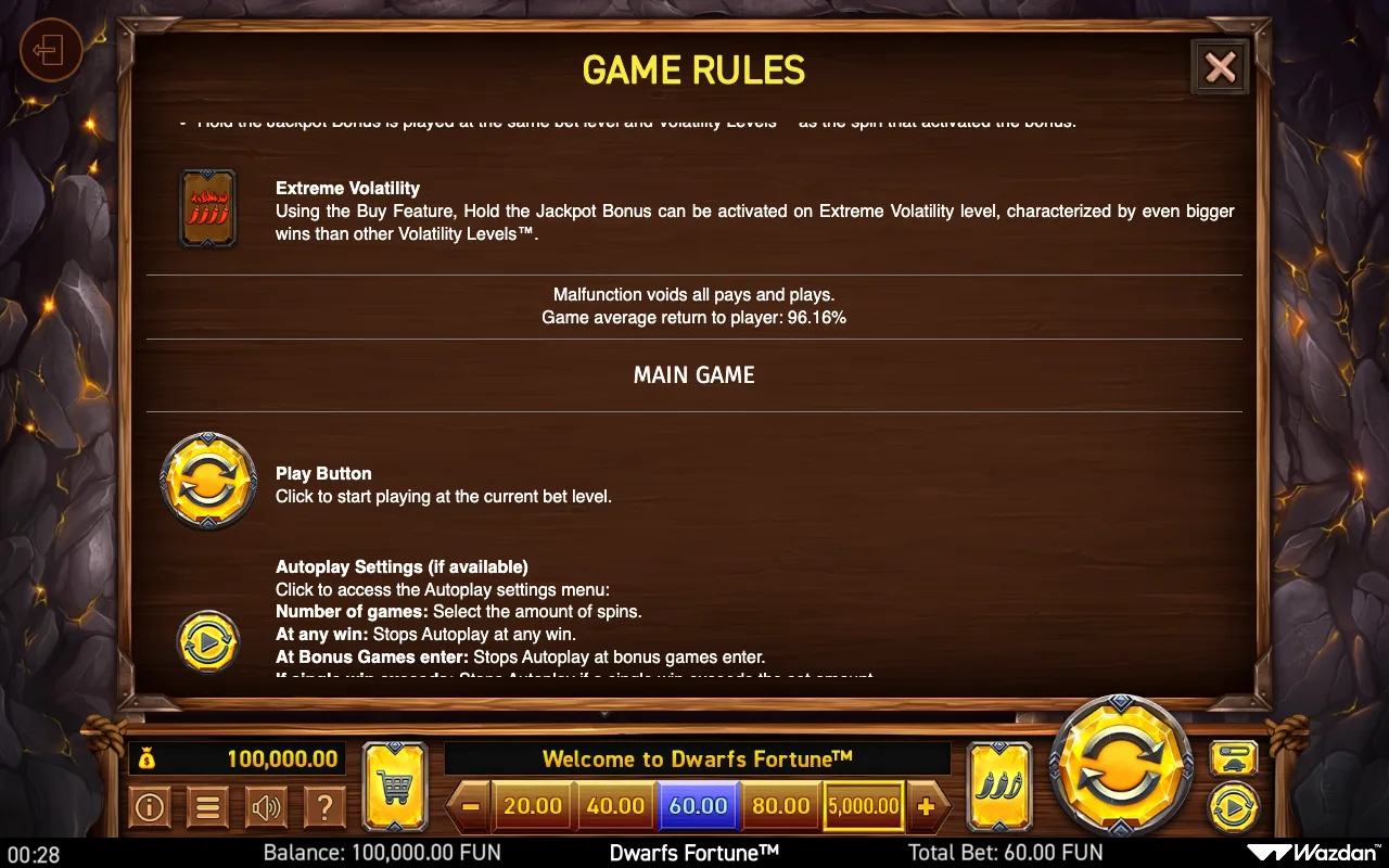 Game rules, page 11 — Dwarfs Fortune