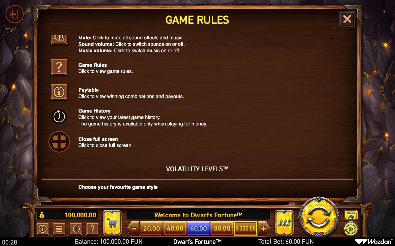 Game rules, page 13 — Dwarfs Fortune