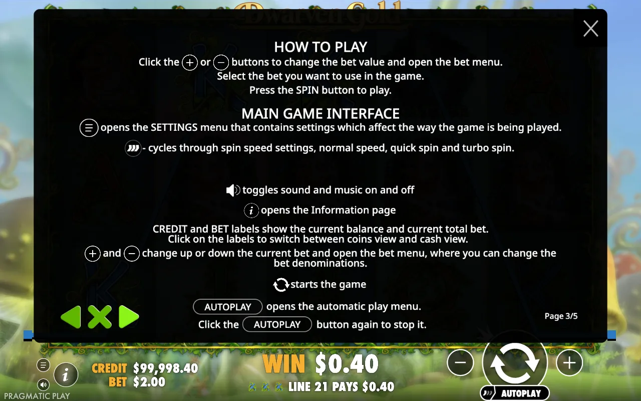 How to play — Dwarven Gold 2