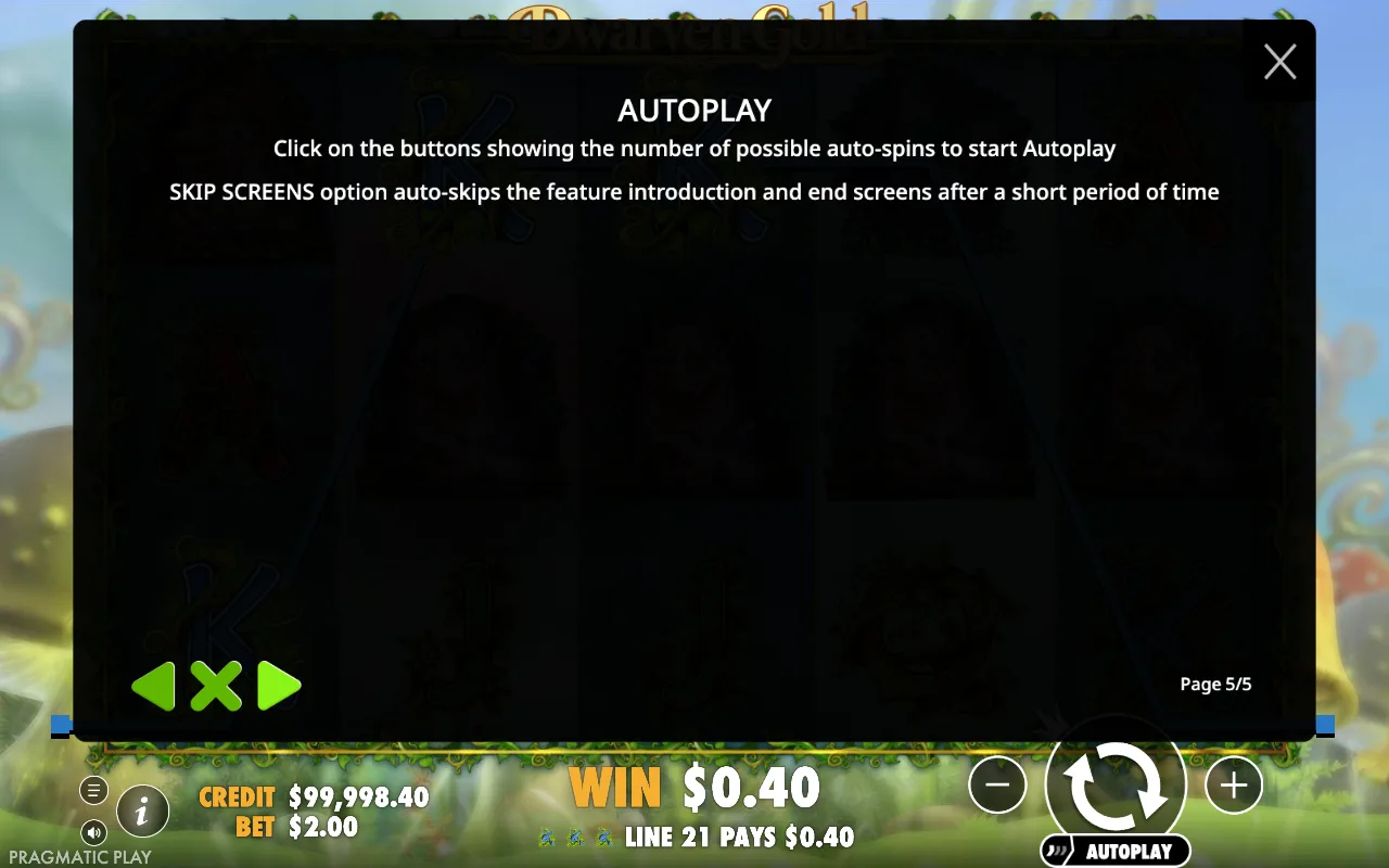 Autoplay — Dwarven Gold 2